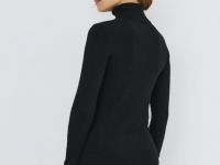 Базовая водолазка, Черный