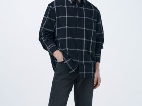 Прямые джинсы, Серый