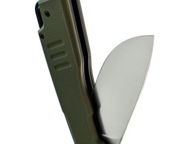 Складной нож Petrified Fish Loco, сталь D2, рукоять G10