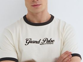 Футболка с текстовым принтом, Белый