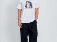 Свободная футболка с принтом