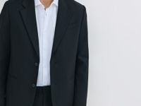 Однобортный пиджак, Черный