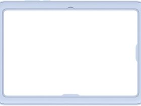 Чехол Samsung Frame Cover Tab S11 голубой