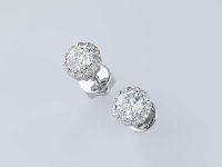 Пусеты из белого золота э4712пс08191360_white