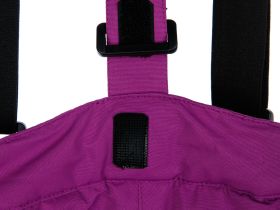 Брюки текстильные с полиуретановым покрытием для девочек