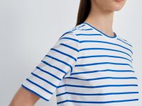 Футболка в полоску из хлопка