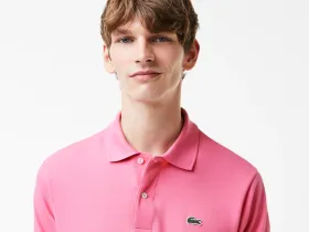 Мужское поло Lacoste L1212 классического кроя