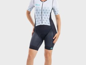 Комбинезон Ale Maui Long Tri женский (черный / розовый XXS)