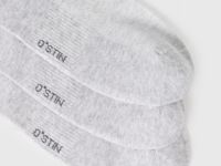 Фитнес-носки с поддержкой стопы, 3 пары, Серый