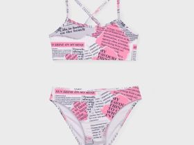 Купальный костюм трикотажный для девочек