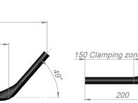 Рукоятки для руля-лежака Bjorn Veterog (матовый карбон Praying Mantis)