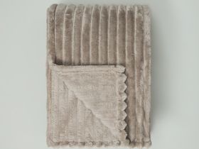 Плед Soft strip, темно-серый