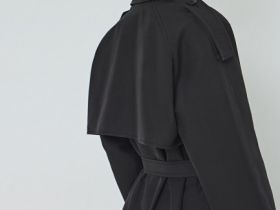 Длинный тренч, Черный