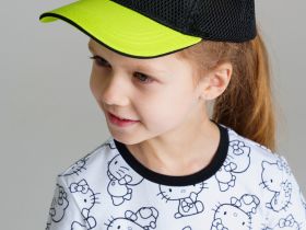 Кепка текстильная для девочек