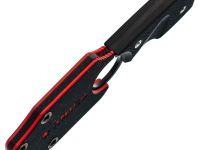 Шейный нож Kizlyar Supreme Amigo X, сталь D2, рукоять G10, черный