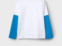 Фуфайка трикотажная для мальчиков (футболка с длинными рукавами)