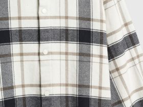 Рубашка в клетку для мальчиков, Бежевый