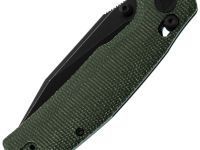 Складной нож Trivisa Hornet-04G, сталь 14C28N, рукоять микарта