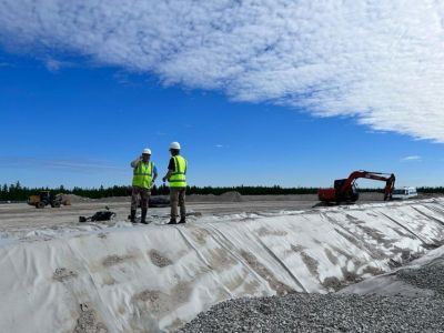 Порядка 50% составляет готовность нового мусорного полигона в Якутске