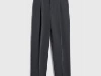 Зауженные брюки с ремнём, Серый