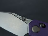 Складной нож Tuotown Wiz, сталь T10S, рукоять Purple G10