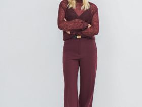 Полупрозрачный джемпер с шерстью альпака, Фиолетовый