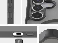 Чехол Araree Duple M Samsung Galaxy S26 FE, PC+TPU прозрачно-черный