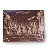 Конфеты в коробке Сибирский сувенир, Шоколадная фабрика Новосибирская, 240 гр.