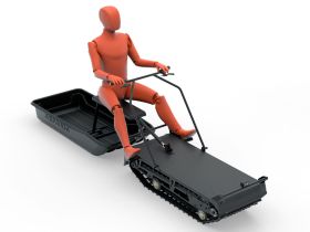 Мотобуксировщик BALTMOTORS SnowdogX Fun 7.8 KW·H (электрический)
