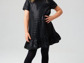 Платье трикотажное для девочек