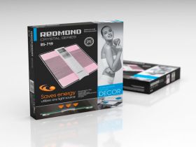 Напольные весы REDMOND RS-719 (розовый)