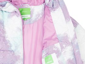 Куртка текстильная с полиуретановым покрытием для девочек