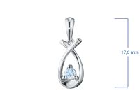 Подвеска из серебра э0612пд02211025