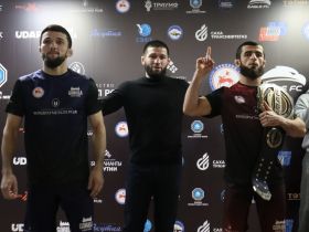 Участники Кубка Ил Дархана по смешанным единоборствам встретились лицом к лицу