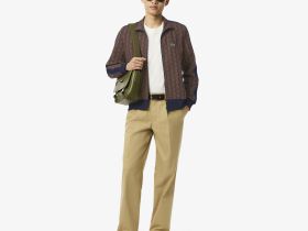 Мужская жаккардовая толстовка Lacoste PARIS с монограммой