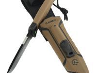 Нож Ganzo G8012V2-DY c паракордом, сталь 8CR13, рукоять пластик