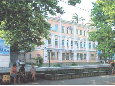 Здание, где помещался штаб Красной Гвардии