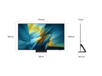 Телевизор Samsung 77" OLED S95F 4K, Процессор NQ4 AI Gen3, Vision AI Smart ТВ (2025) QE77S95FAUXRU черный