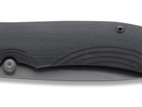 Полуавтоматический складной нож Incendor Veff Flat Top Serrations®, CRKT 6875, сталь 8Cr13MoV Titanium Nitride Combo Edge, рукоять стеклотекстолит G10