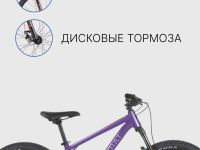 Подростковый велосипед Format 6612 24, год 2022, цвет Фиолетовый