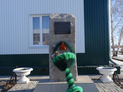 Место гибели партизанского связного Шерстнева Т.А. и местных жителей Слободчиковой В.А. и Слободчикова А.М., убитых колчаковцами  в конце зимы – начале весны 1919 г.