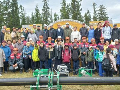 К декабрю в селе Качикатцы Хангаласского района к 372 домам подведут газ