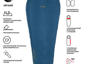 Спальный мешок Arctic-40C right