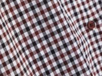 Рубашка в клетку виши, Бежевый