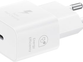 Сетевое зарядное устройство Samsung USB Type-C Power Delivery 25 Вт, с кабелем белый