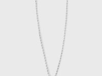 Серебристая цепочка с сердцем Глория Джинс