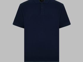 Поло из хлопка пике с коротким рукавом