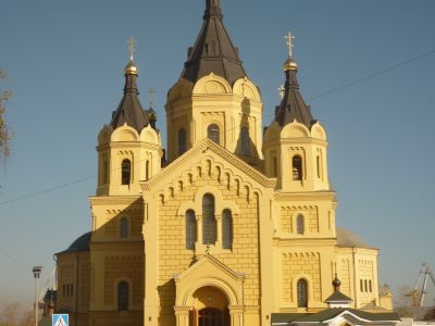 Собор Александра Невского, 1868 - 1881 гг., архитектор Даль Л.В., инженер Килевейн Р.Я.