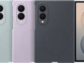 Чехол Samsung Silicone Magnet Case Galaxy Z Fold8 графитовый