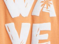 Футболка с принтом для мальчиков, Оранжевый